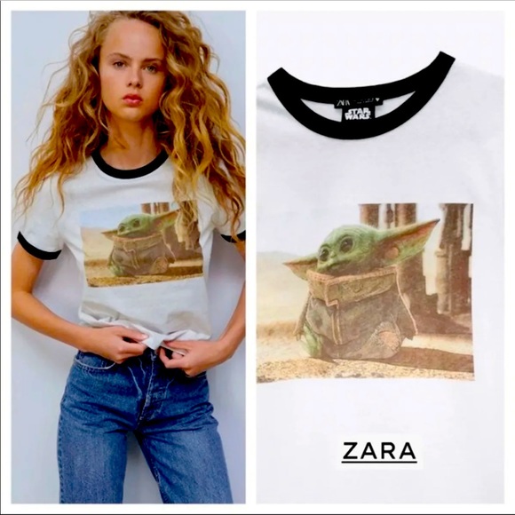 Zara Tops Zara Yoda Star Wars Tshirt Poshmark